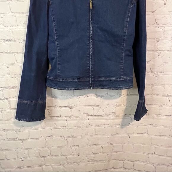 Vintage Dana Buchman Jean Jacket size 4 - Picture 3 of 6